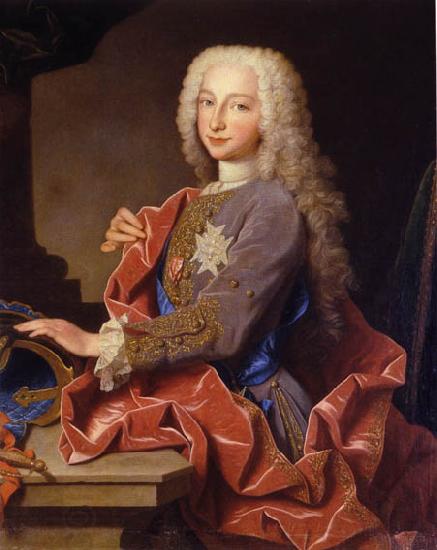 Jean Ranc Portrait of Charles de Bourbon oil painting picture